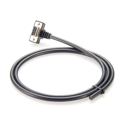 Up Angle DB9 to Open Ended Serial Cable
