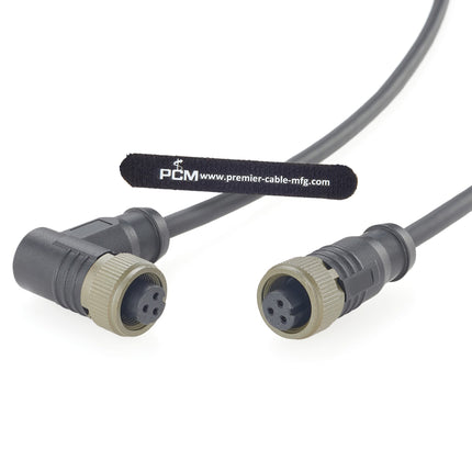 MS3016 Series MS3106-14S-7S 3 Pin Right Angle Mil-Spec Cable