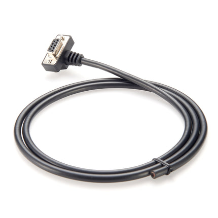 Down Angle DB9 Female Single Ended Serial Cable