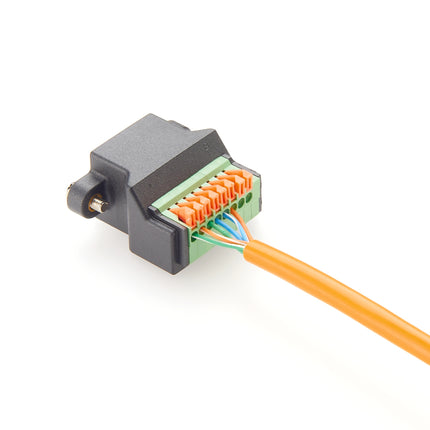 RJ45 Panel Mount Screw Terminal Adapter