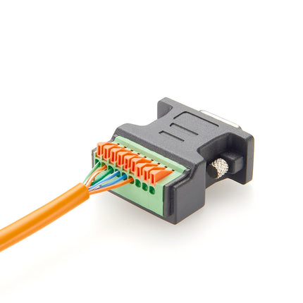 DB9 Male to Terminal Block Adapter