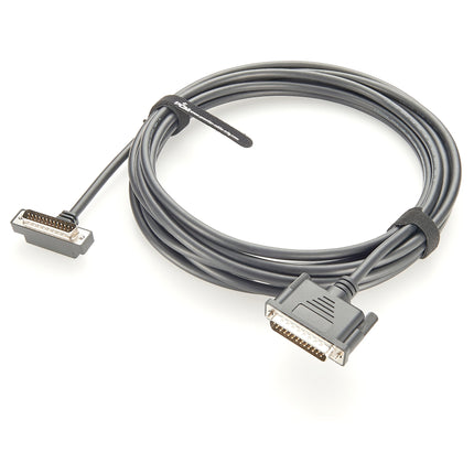 D-Sub Cable DB25 Male to Male Right Angle