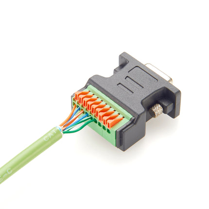 D-Sub 9 Pin DB9 Female Terminal Adapter