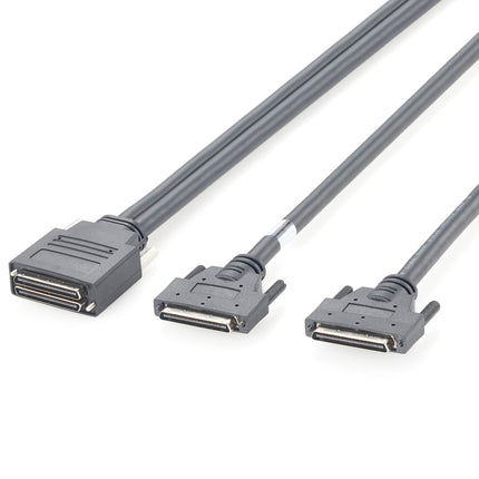 Dual Mini SCSI 68 Pin to VHDCI Cable