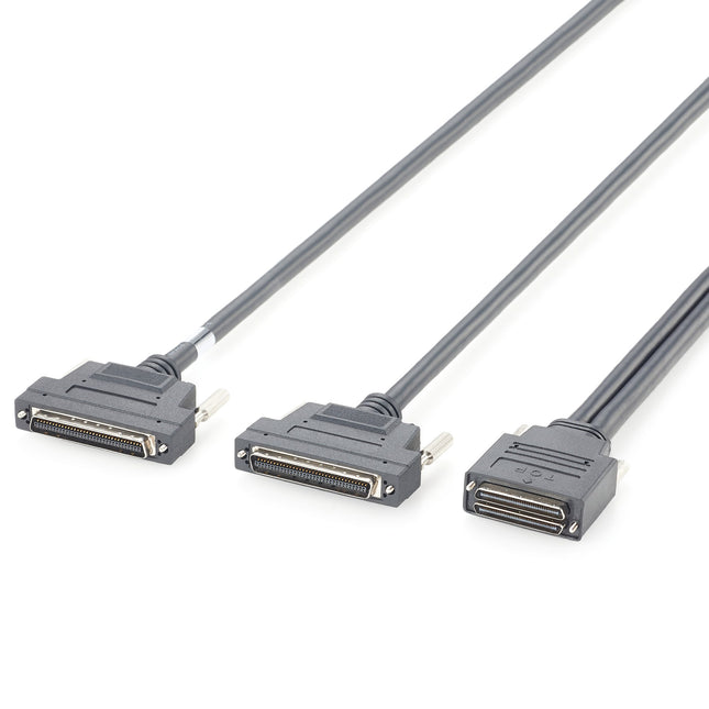 Dual Mini SCSI 68 Pin Male to HPCN68 Male Cable
