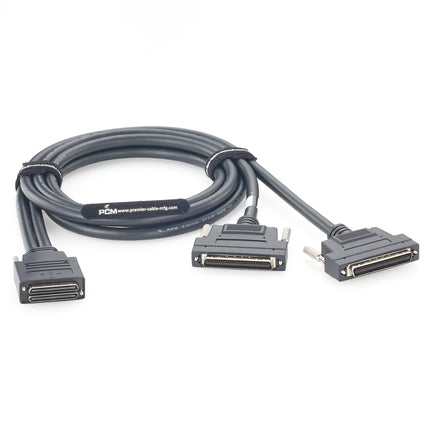 Dual Mini SCSI 68 Pin Male to HPCN68 Male Cable