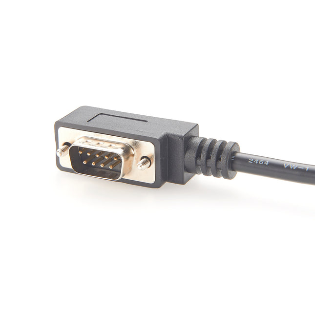 DB9 RS232 Serial Cable Right Angled