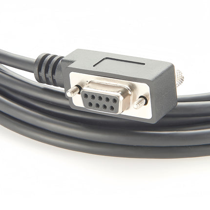 Right Angle DB9 RS232 Serial Cable