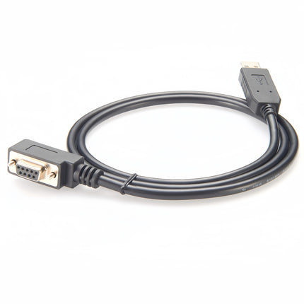 USB to DB9 Female RS232 Serial Cable 90° Degree