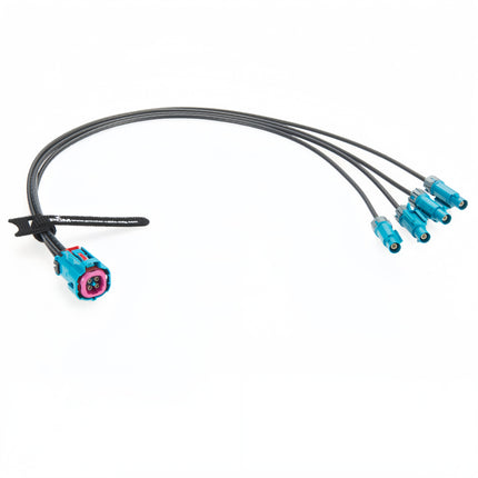 IP67 Waterproof Rosenberger Mini FAKRA 4-In-1 Cable