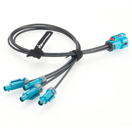 IP67 Waterproof Rosenberger Mini FAKRA 4-In-1 Cable
