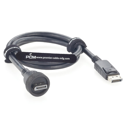IP67 Waterproof DisplayPort Cable Male to Male