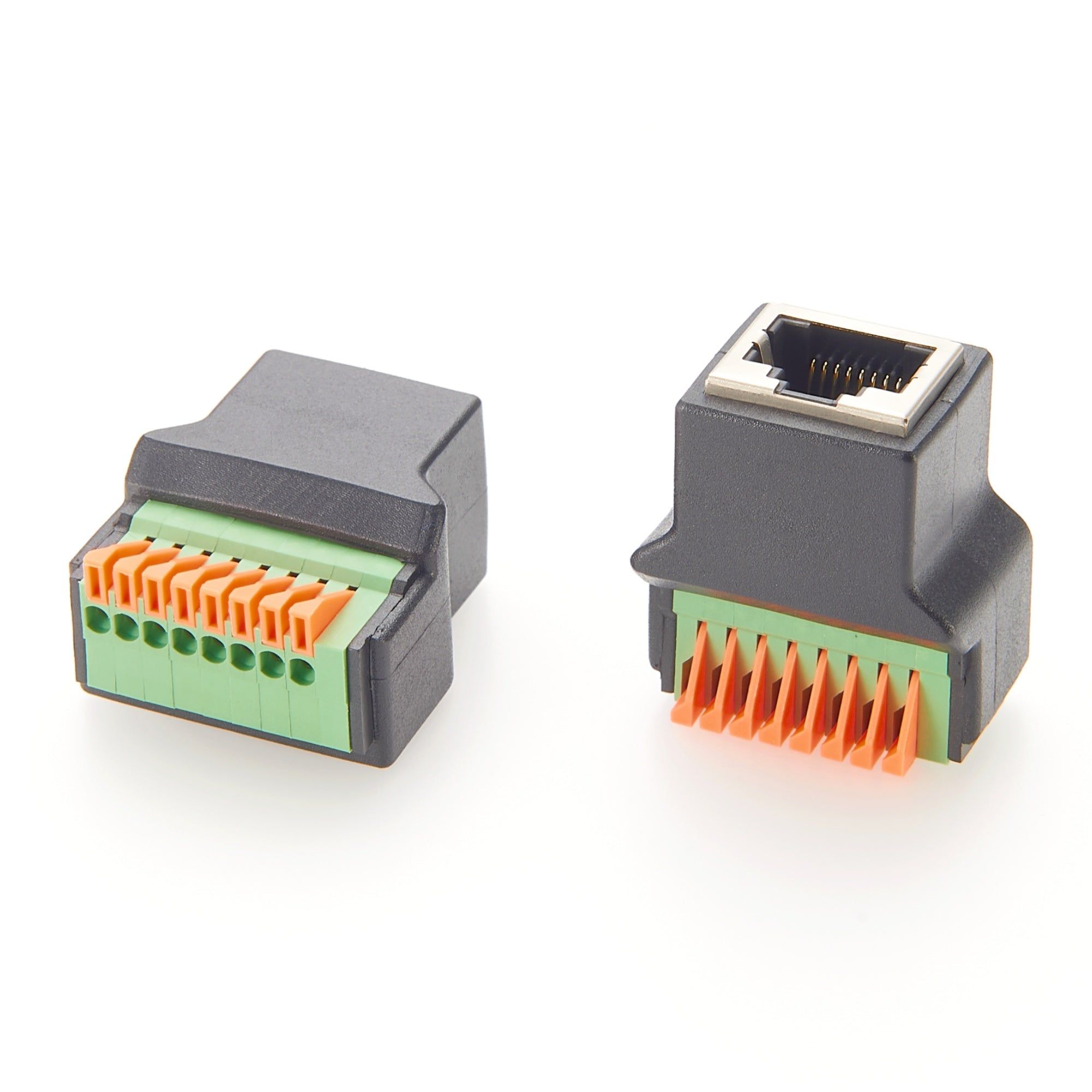 Push Fit Rj45 RJ45 Female Socket Push Terminal Block – Premier Cable