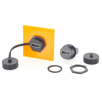 DisplayPort DP1.2 Panel Mount Coupler