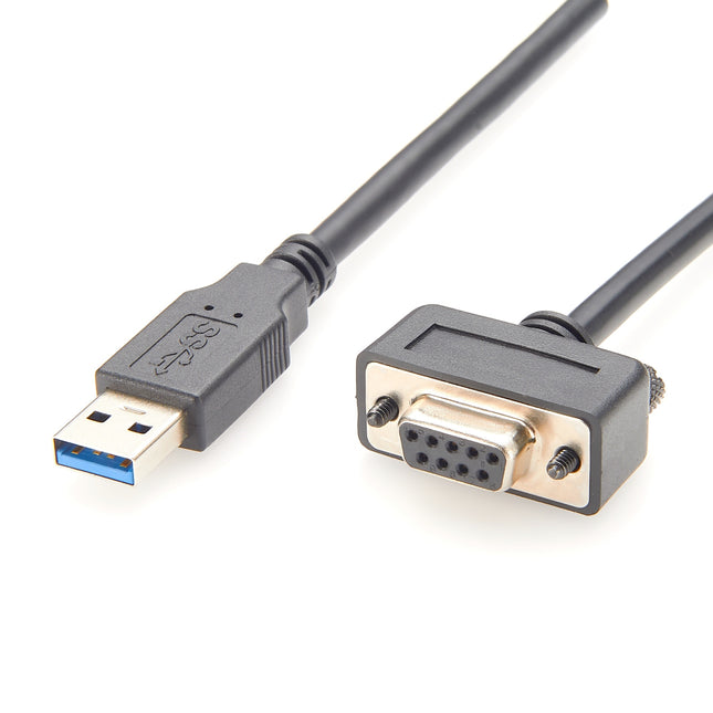 USB to RS232 DB9 Female Serial Adapter Cable