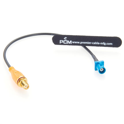 FAKRA Z Male to SMA Female Panel Mount Cable