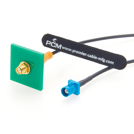 FAKRA Z Male to SMA Female Panel Mount Cable