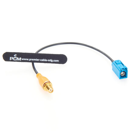 Fakra Z Female to SMA Female Bulkhead Mount Cable