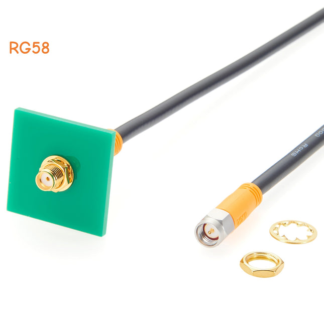 Panel Mount SMA Extension Cable RG58