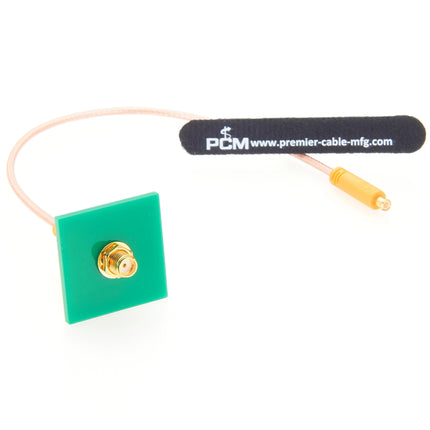 MCX Male to SMA Female Bulkhead Cable