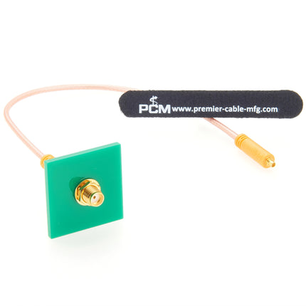 MMCX Plug to SMA Female Bulkhead Cable