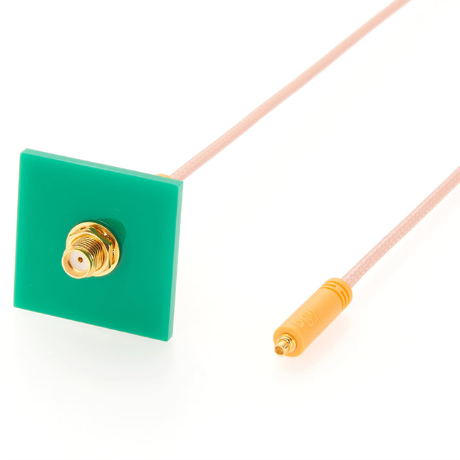 MMCX Plug to SMA Female Bulkhead Cable