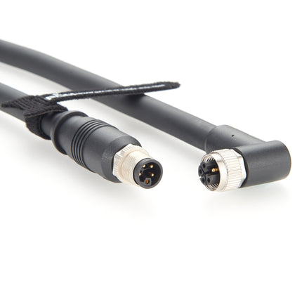 Right Angle M12 L-Code Power Cable
