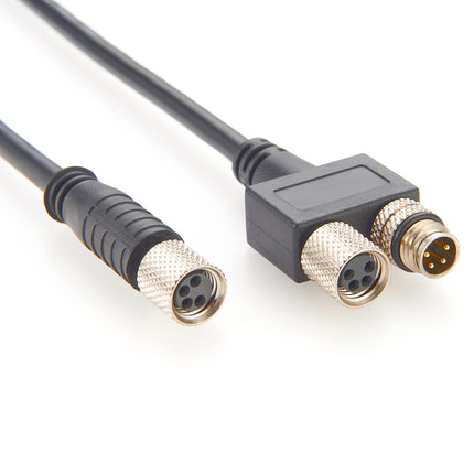 M8 Y-Distributor Cable 4 Pole