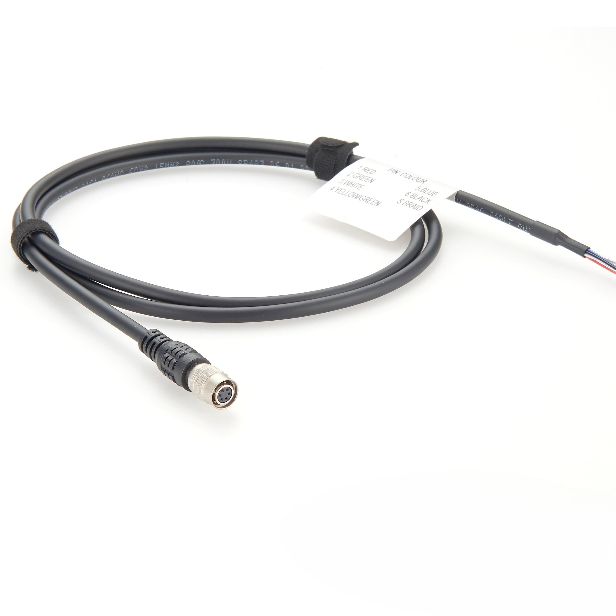 Hirose 6 Pin Female HR10A-7P-6S Power I/O Cable – Premier Cable