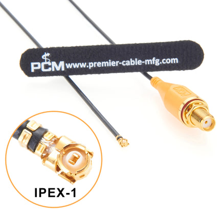 RG178 SMA to UFL IPX MHF1 Coaxial Cable