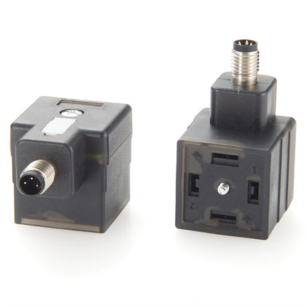 VAD 1A-1-3-M8-3 DIN Valve Adapter to M8 3 Pin