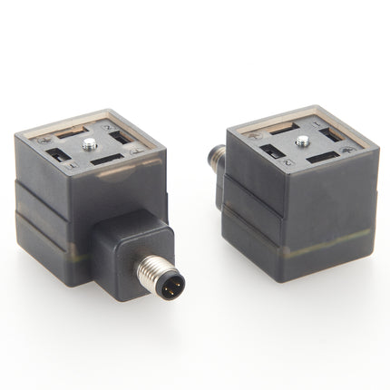 VAD 1A-1-3-M8-3 DIN Valve Adapter to M8 3 Pin