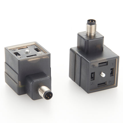 VAD 1A-1-3-M8-3 DIN Valve Adapter to M8 3 Pin