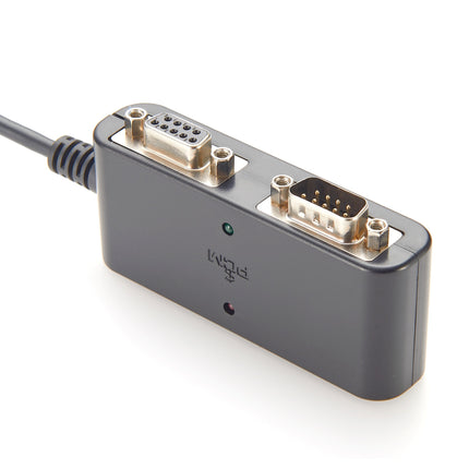 2 Port USB to DB9 RS232 Serial Adapter Hub