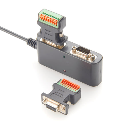 USB to RS422 RS485 2-Port DB9 Serial Adapter Hub