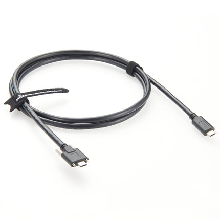 USB 3.1 Type-C Dual Screw Lock Cable
