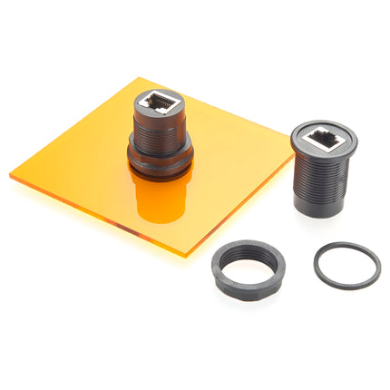 Panel Mount RJ50 10P10C Inline Coupler