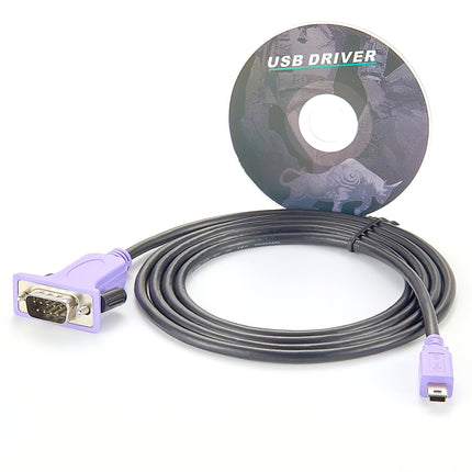 Mini USB to DB9 Male RS232 Serial Cable