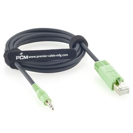 RJ45 Male to 3.5mm Stereo Male Axia Adapter Cable
