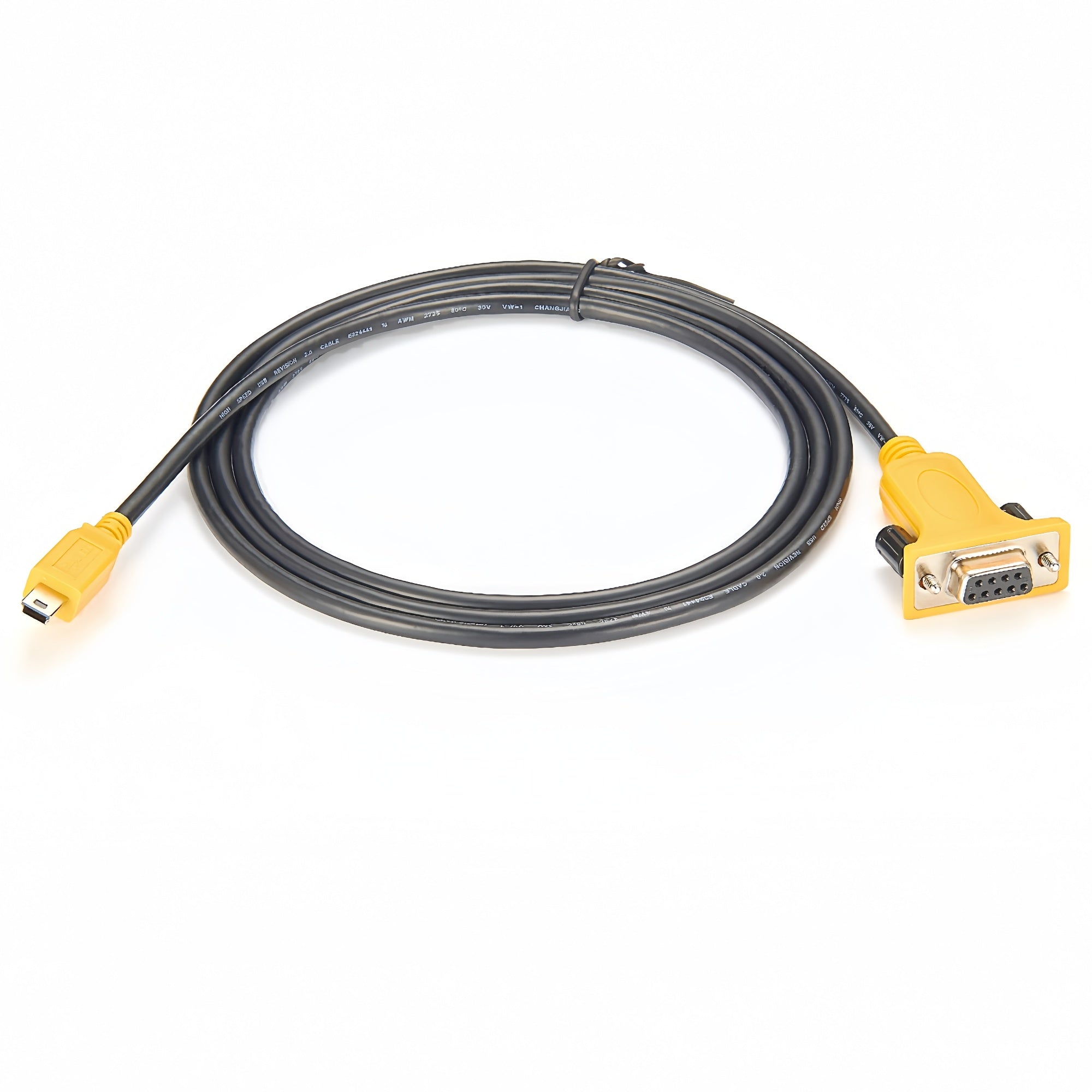 Mini USB to RS232 DB9 Female Serial Adapter Cable – Premier Cable