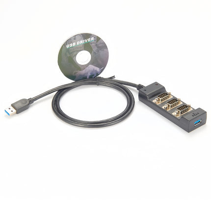3-Port USB to RS232 RS485 RS422 Serial Hub