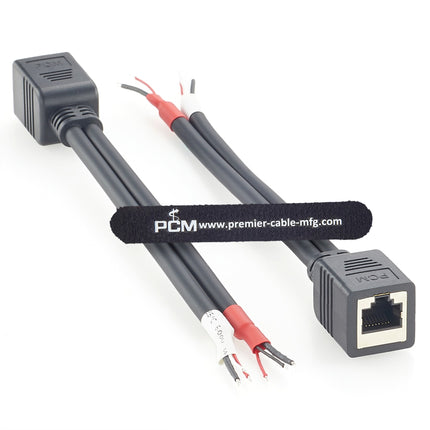 RJ45 Female to Open End Adapter Cable for AXIA