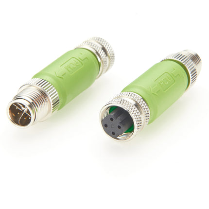 M12 D Code to X Code Adapter