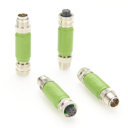 M12 D Code to X Code Adapter