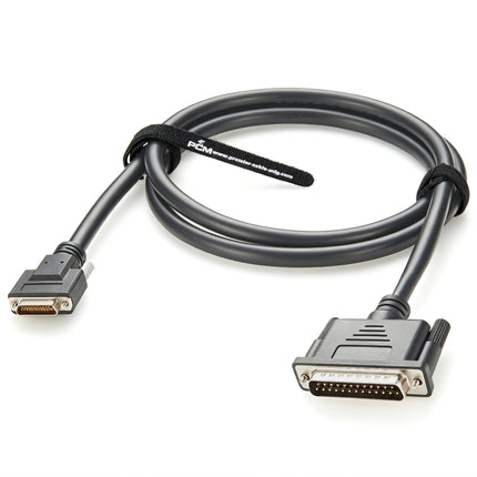 Micro DB25 to DB25 Cable Compatible Molex 834249062 Pickering A025CFR-025DMR-5A180