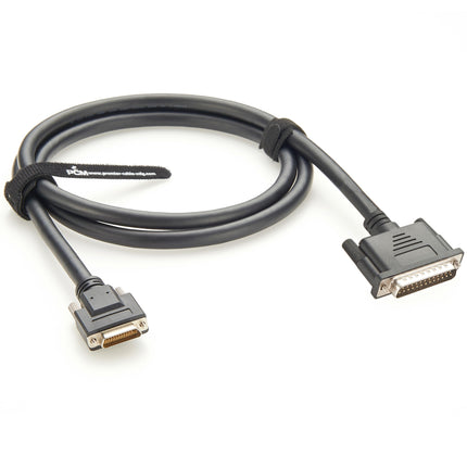 Micro DB25 to DB25 Cable Compatible Molex 834249062 Pickering A025CFR-025DMR-5A180