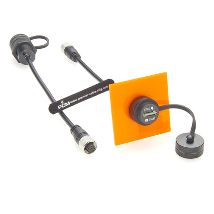 Waterproof M12 to Dual Nano SIM Card Extender