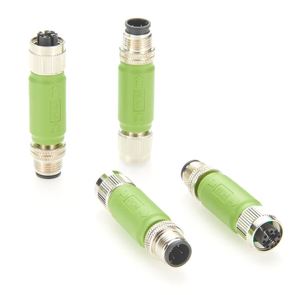 M12 X-Code to D-Code Adapter