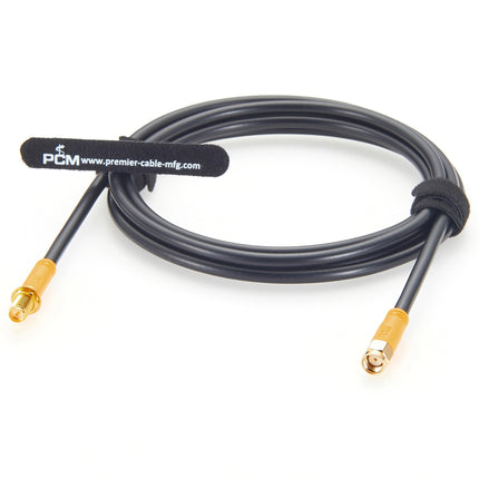 RP-SMA Male to RP-SMA Female Bulkhead Cable