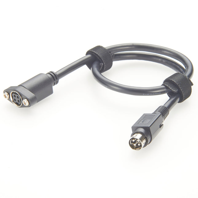 Power DIN 4 Pin Screw Panel Mount Power Cable